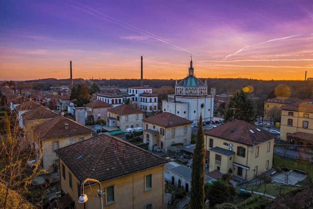 Apartament A Casa Di Cris Trezzo sullʼAdda Zewnętrze zdjęcie